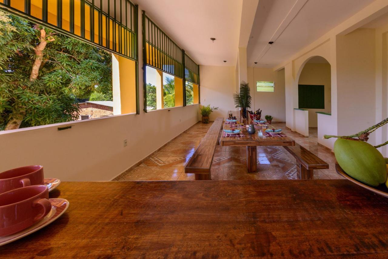 Casarao Das Artes Hospedaria Cumuruxatiba Dış mekan fotoğraf